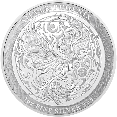 1 oz Феникс 2024 Ниуе сребърна монета (1)