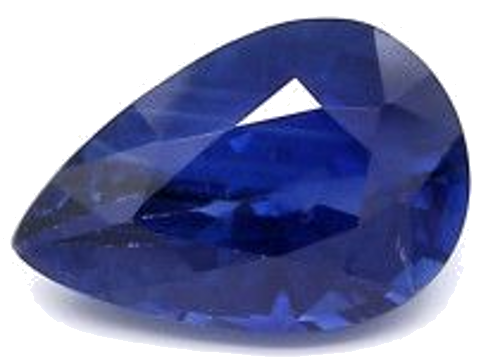 1.72 carat BLUE BRILLIANTSTEP cut Pear Safyras (1)