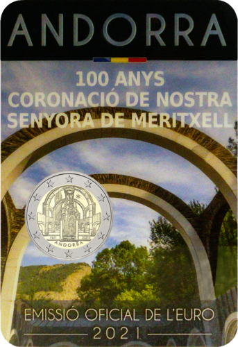 2021 Andorra Mother of God Meritxell 2 euro BU coin (2)
