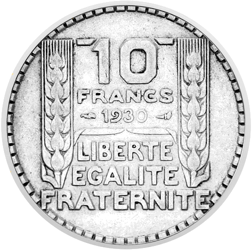 10 Francs France (1870–1941) Silver Coin (1)