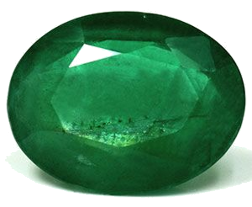 4.09 carat GREEN Oval Smaragdas (1)