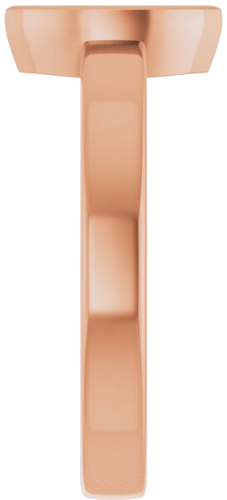 14K Rose 8x4 mm Marquise Solitaire Engagement Ring Mounting (4)