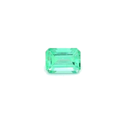 0.61 carat GREEN STEP cut Octagonal Smaragdas (1)