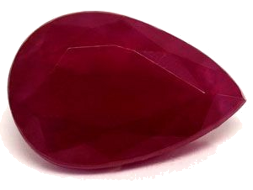 1.84 carat RED Pear Rubinas (1)