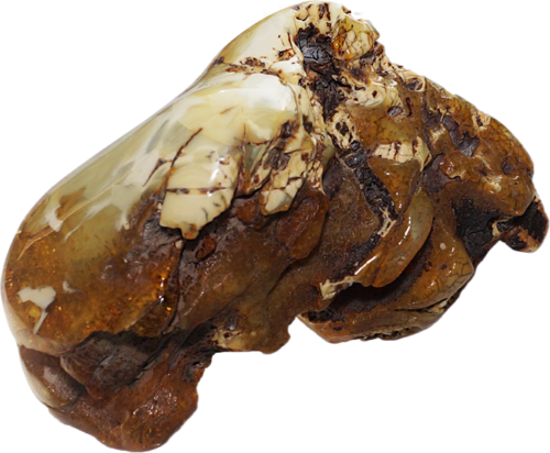 42,85 g  White Amber Nugget (2)