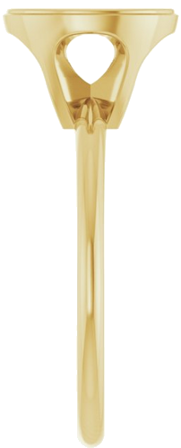 14K Yellow 9x7 mm Oval Solitaire Engagement Ring (4)