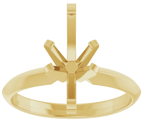 Sužadėtuvių Žiedas „Solitaire“ 585 Geltonojo Aukso Marquise 12mm x 6mm (3)