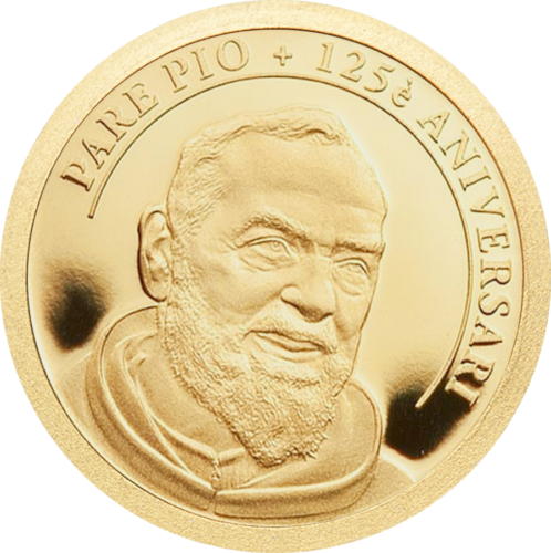 2012 Andorra St. Pius 1 dinar gold coin (1)