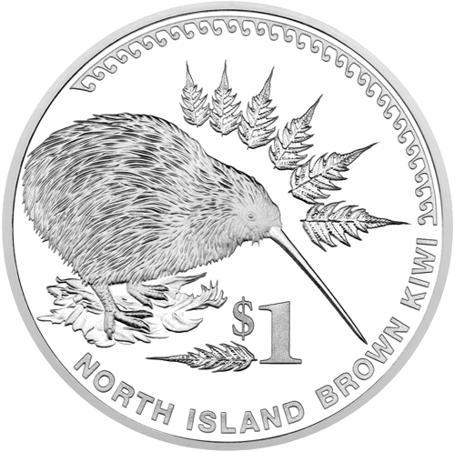 1 oz Kiwi 2006 Нова Зеландия сребърна монета (1)