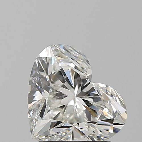 1.5 carat I-VS2 Natūralus Heart Deimantas (1)