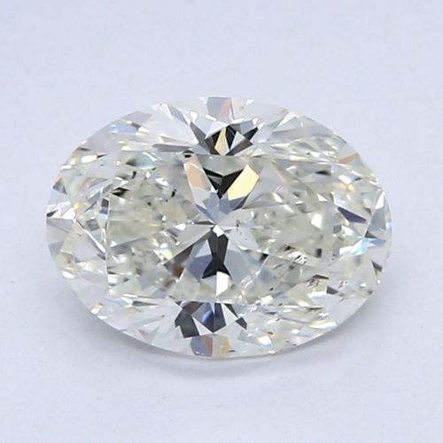 1.5 carat I-SI2 Natūralus Oval Deimantas (1)