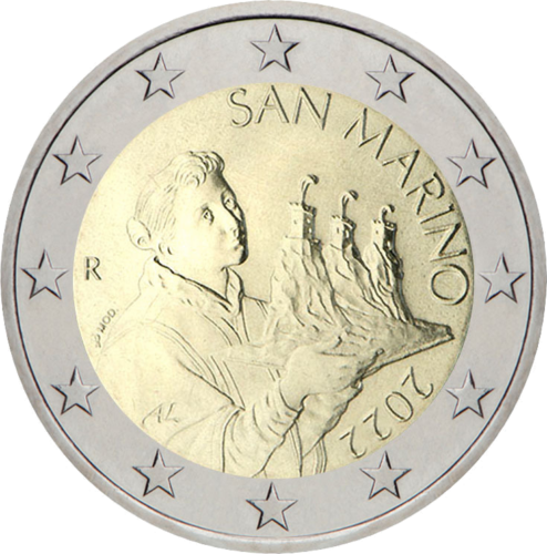 2022 San Marino National 2 euro coin (1)