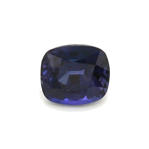 1.02 carat BLUE BRILLIANTSTEP cut Cushion Safyras (1)