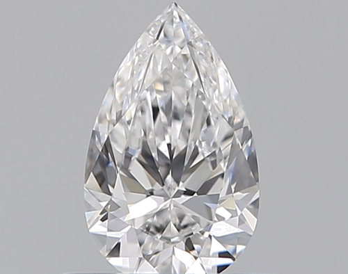 0.51 carat D-VS1 Natūralus Pear Deimantas (1)