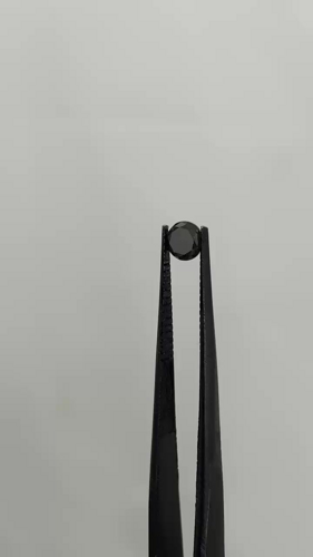 0.42 carat Fancy Black-VVS2 Excellent cut Natūralus Round Deimantas (1)