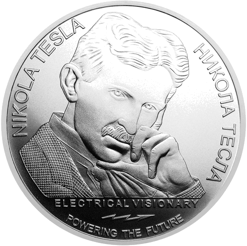 1 oz Никола Тесла 2020 Сърбия сребърна монета (1)