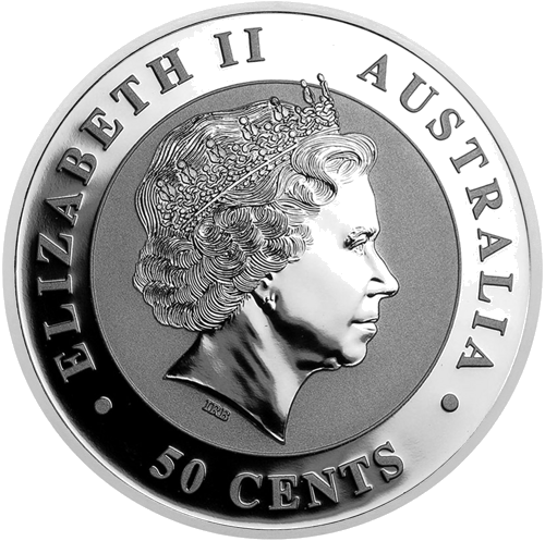 2011 Austrālijas koala 1/2 oz sudraba monēta (2)