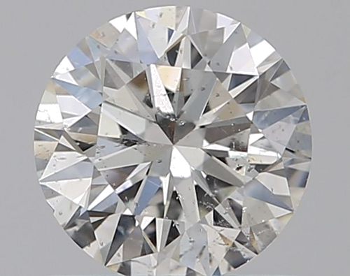 0.59 carat G-SI2 Excellent cut Natūralus Round Deimantas (1)