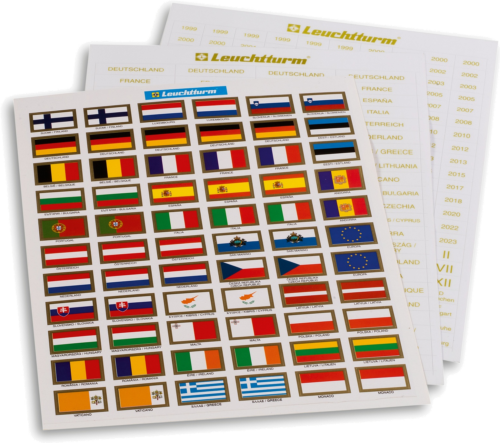 Europos šalių vėliavėlės (lipdukai) (1)