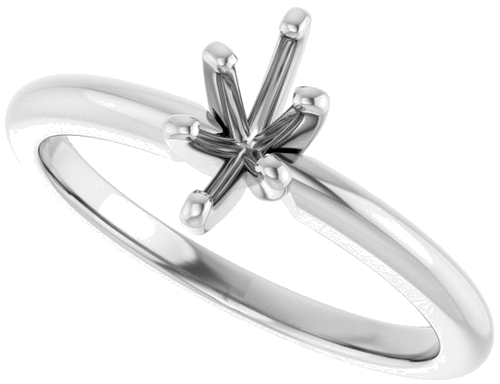 Sužadėtuvių Žiedas „Solitaire“ 585 Baltojo Aukso Marquise 7mm x 3.5mm (5)