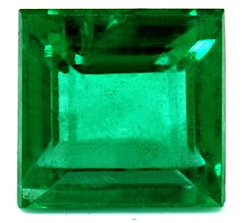 2.06 carat GREEN Square Smaragdas (1)