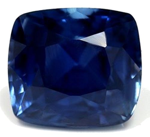 2.6 carat BLUE Cushion Safyras (1)