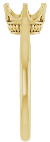 Sužadėtuvių Žiedas „Solitaire“ 585 Geltonojo Aukso Oval 8mm x 6mm (4)