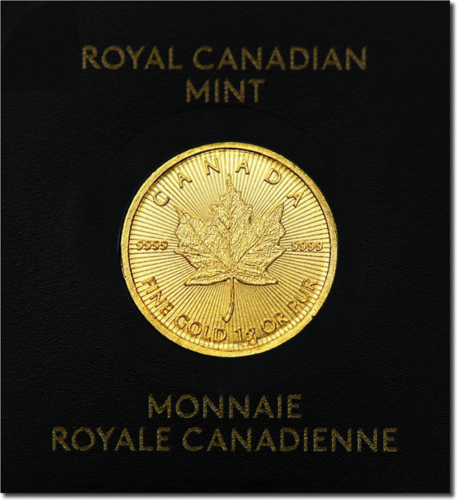 25 x 1 g Maplegram Canadian Maple Leaf Gold coins (2)