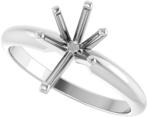 Sužadėtuvių Žiedas „Solitaire“ 585 Baltojo Aukso Pear Shape 10mm x 6mm (5)