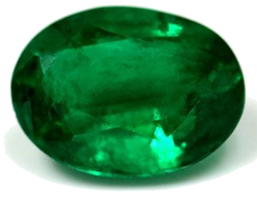 1.57 carat GREEN Oval Smaragdas (1)