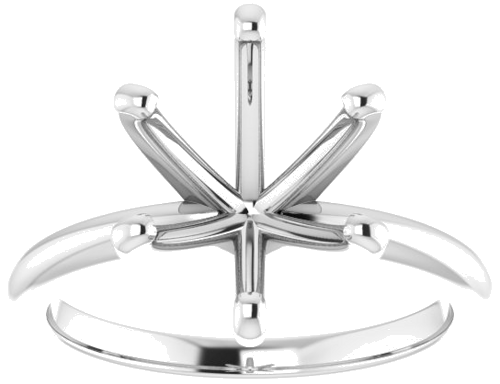 Sužadėtuvių Žiedas „Solitaire“ 585 Baltojo Aukso Oval 11mm x 9mm (3)