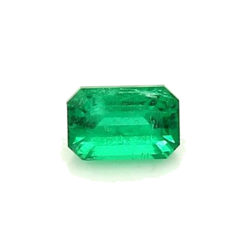 0.39 carat GREEN STEP cut Octagonal Smaragdas (1)