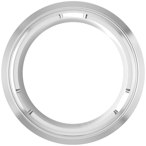 Platinum 8 mm Round Slide Pendant Mounting (1)