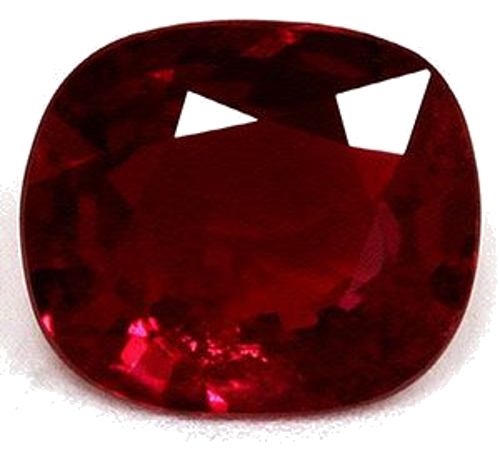 1.1 carat RED Cushion Rubinas (1)