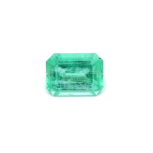 1.47 carat GREEN STEP cut Octagonal Smaragdas (1)