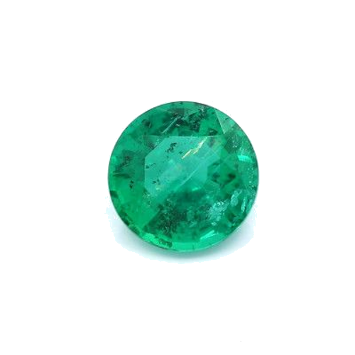 2.71 carat GREEN BRILLIANTSTEP cut Round Smaragdas (1)