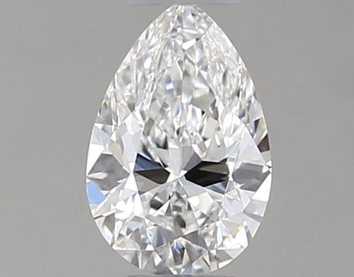 0.25 carat F-VVS1 Natūralus Pear Deimantas (1)
