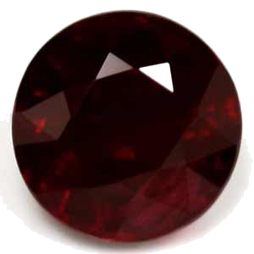 1.11 carat RED Round Rubinas (1)
