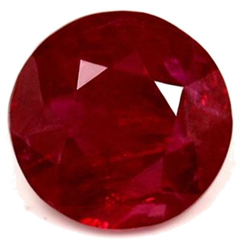 1.58 carat RED Round Rubinas (1)