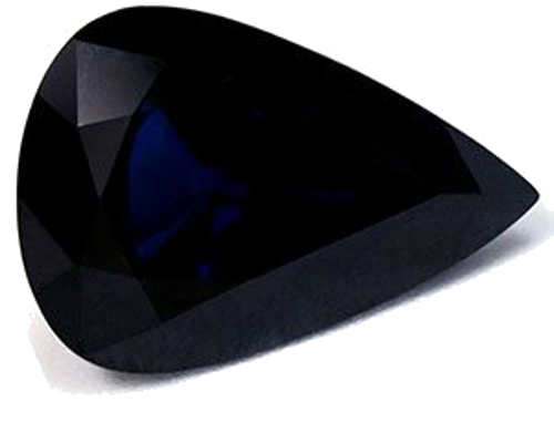 5.08 carat BLUE Pear Safyras (1)