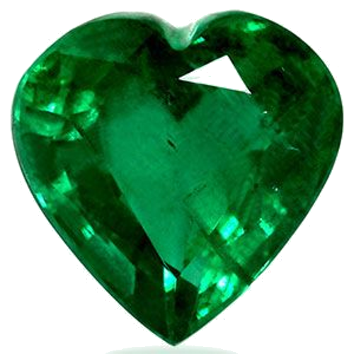 3.14 carat GREEN Heart Smaragdas (1)