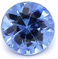 0.19 carat BLUE BRILLIANT cut Round Safyras (1)