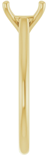 Sužadėtuvių Žiedas „Solitaire“ 585 Geltonojo Aukso Round 8.2mm (4)