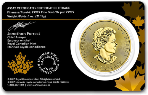 1 унция Klondike Gold Rush 2022 Канада (99999) Златна монета (2)