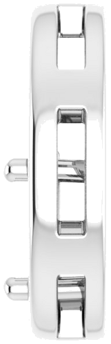 14K White  9x7 mm Oval Pendant Mounting (3)