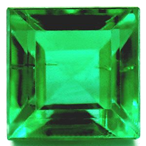 1.35 carat GREEN Square Smaragdas (1)