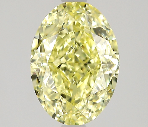 1.5 carat Fancy Yellow-VVS1 Natūralus Oval Deimantas (1)