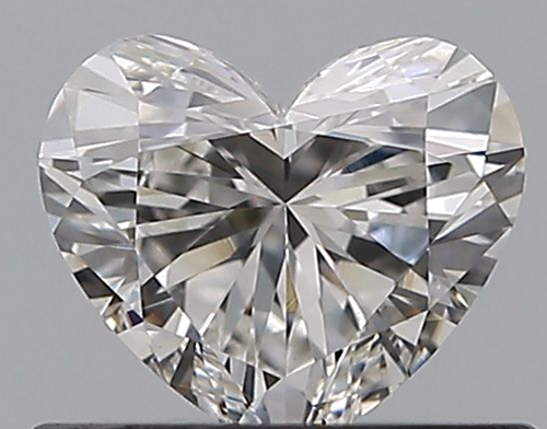 0.5 carat G-VS2 Natūralus Heart Deimantas (1)
