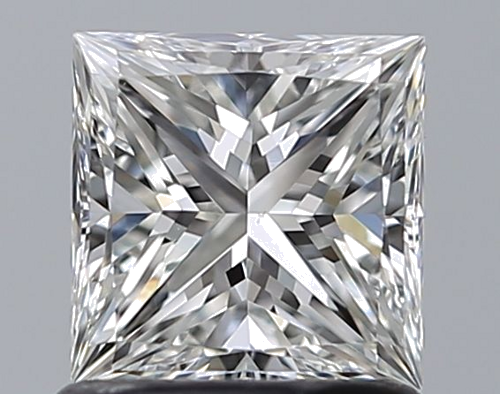 1.01 carat F-VS1 Natūralus Princess Deimantas (1)