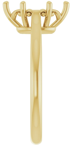 Sužadėtuvių Žiedas „Solitaire“ 585 Geltonojo Aukso Marquise 10mm x 5mm (4)